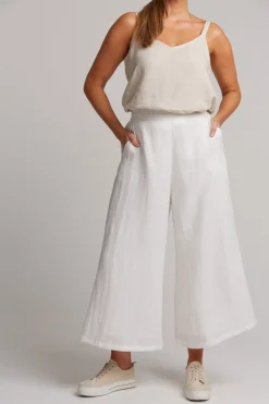 Studio Crop Pant - Salt