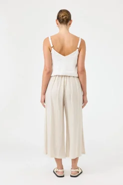 Studio Crop Pant - Tusk