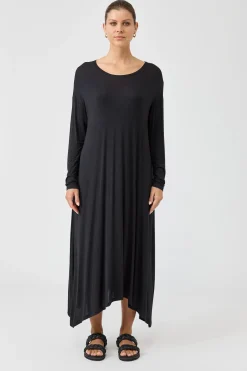 Studio Jersey Dress - Ebony