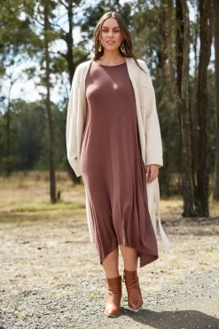 Studio Jersey Dress - Mocha