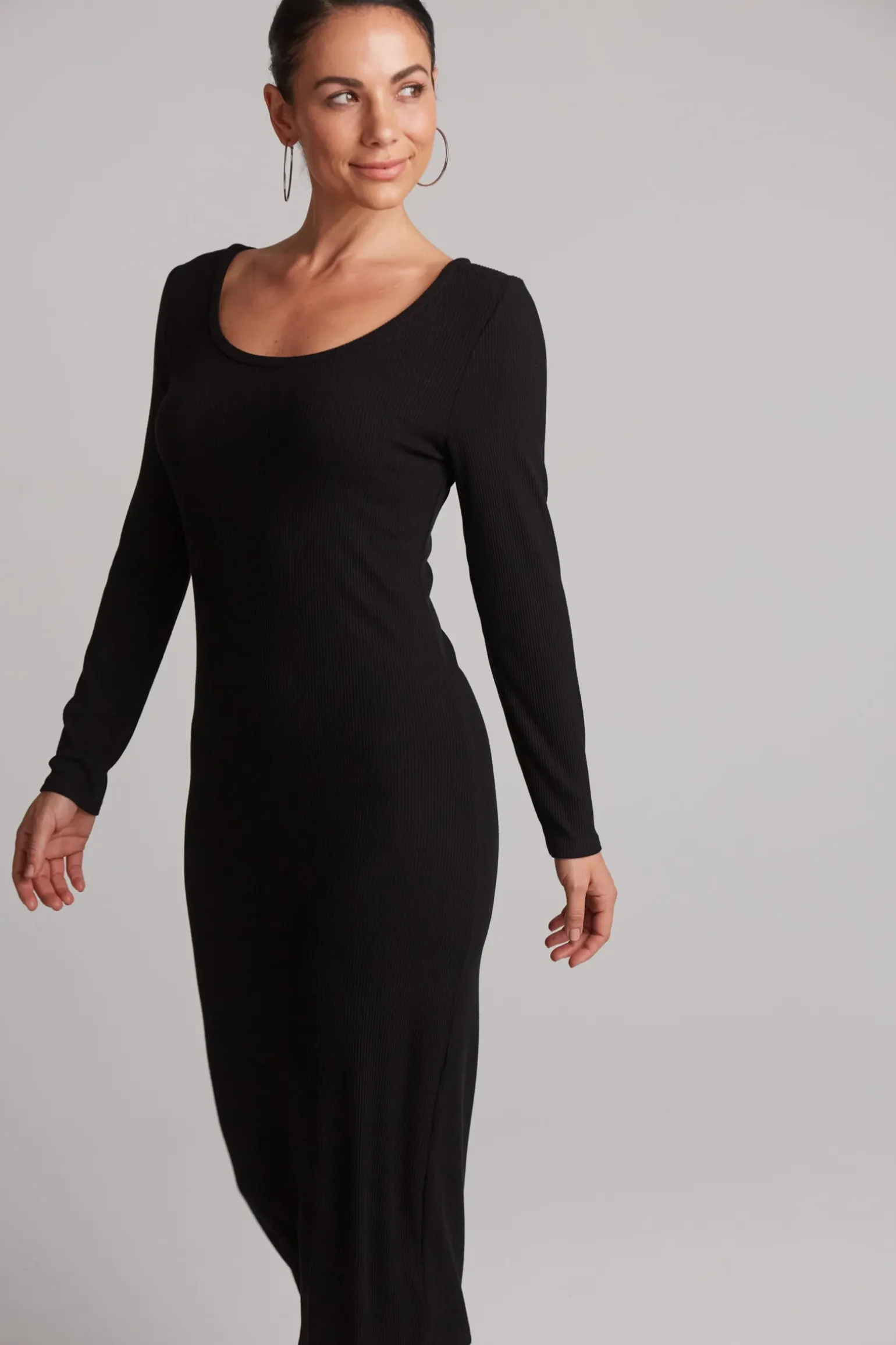 Studio Jersey Maxi - Ebony