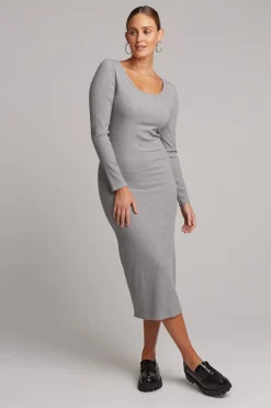 Studio Jersey Maxi - Gray
