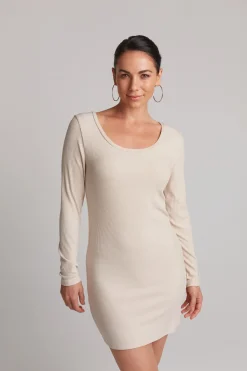 Studio Jersey Mini Dress - Tusk
