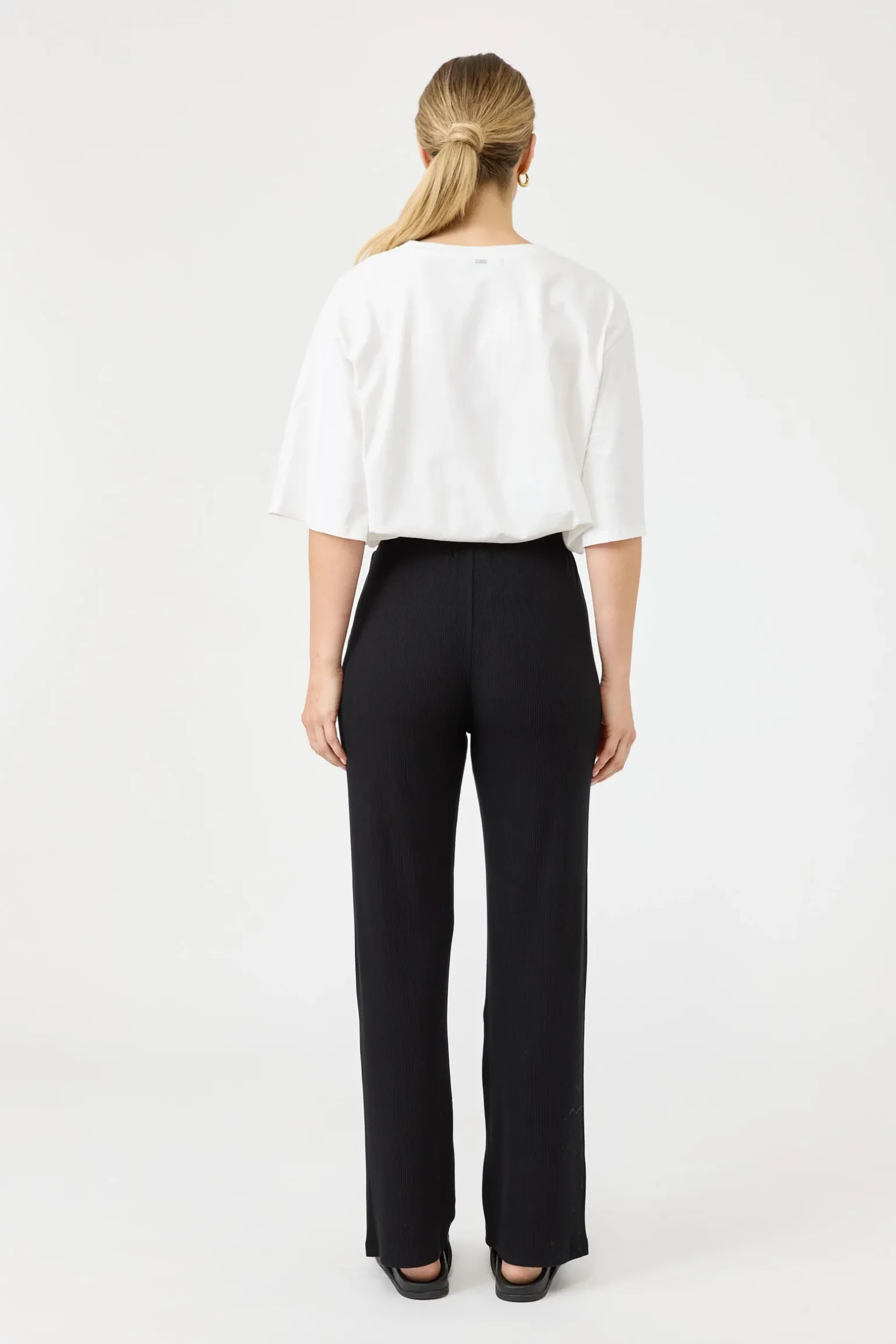 Studio Jersey Pant - Ebony