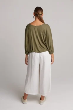 Studio Jersey Relaxed Top - Fern