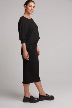 Studio Jersey Skirt - Ebony