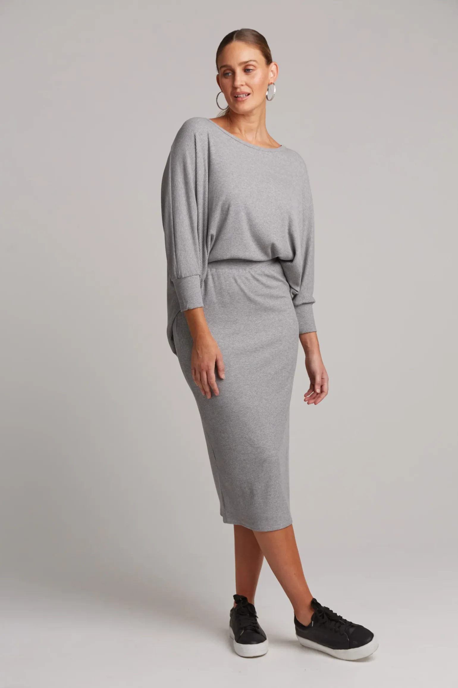 Studio Jersey Skirt - Gray