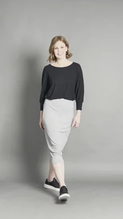 Studio Jersey Skirt - Gray