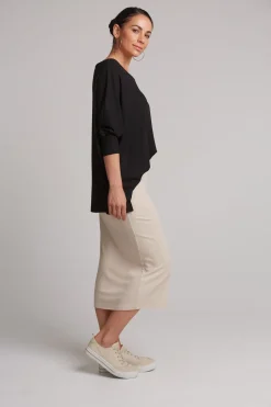 Studio Jersey Skirt - Tusk