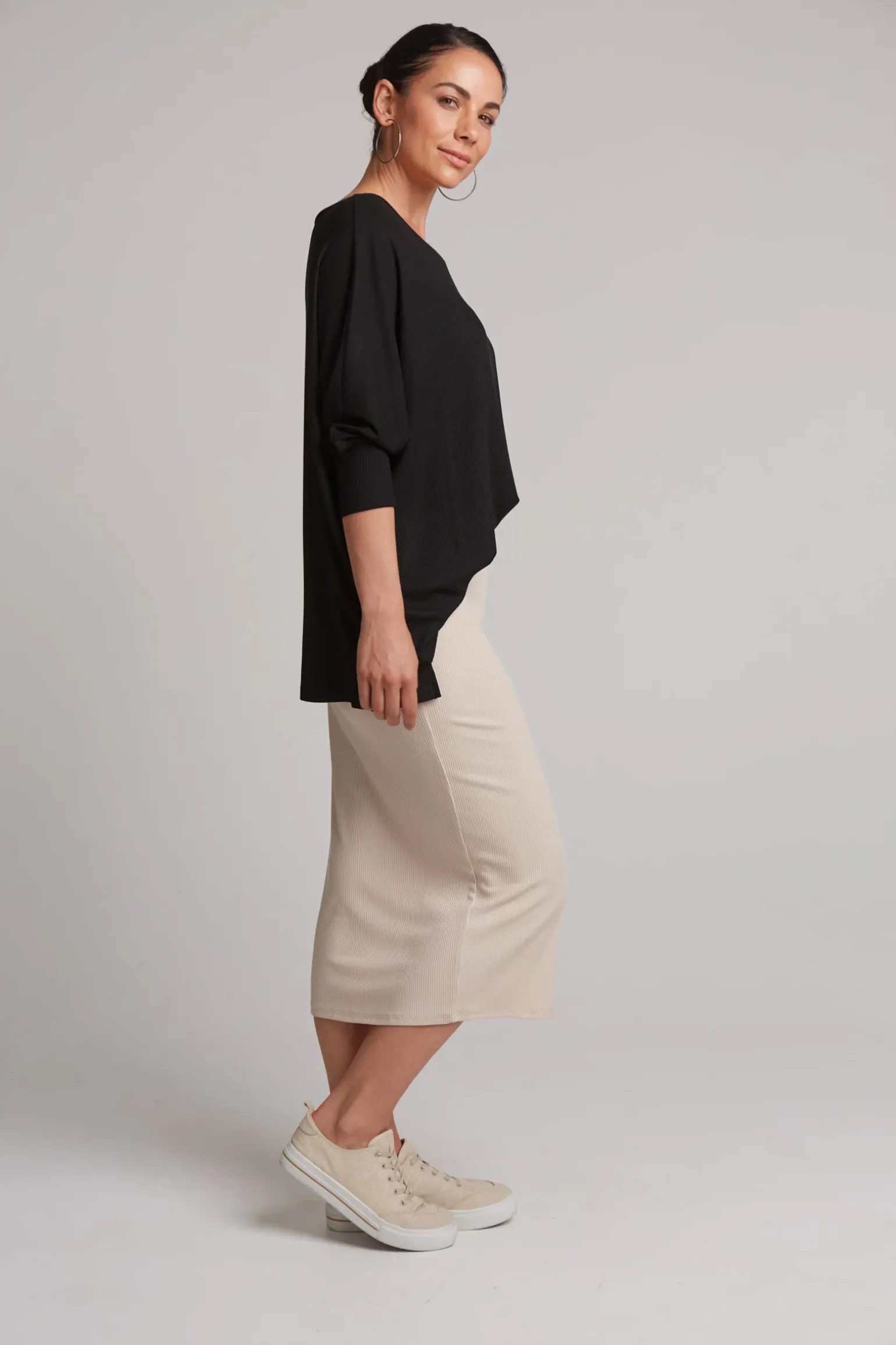 Studio Jersey Skirt - Tusk