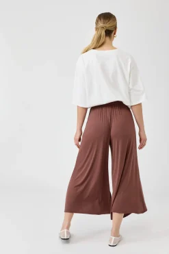 Studio Jersey Tie Pant - Mocha