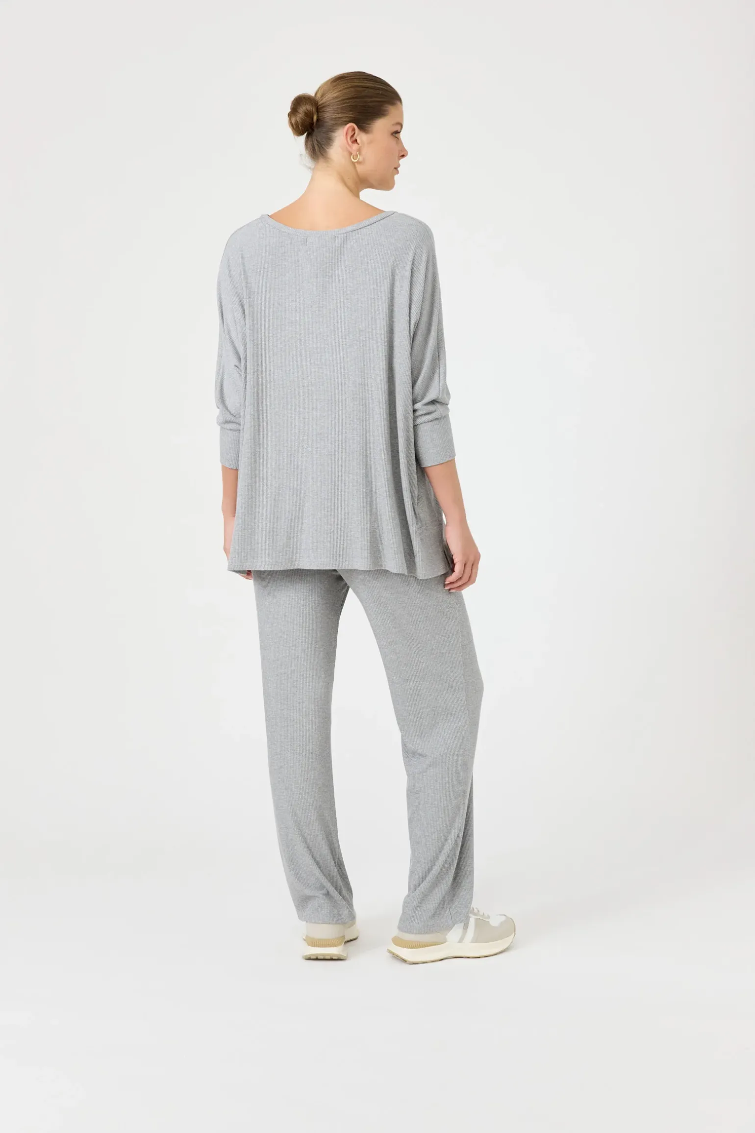 Studio Jersey Top - Gray