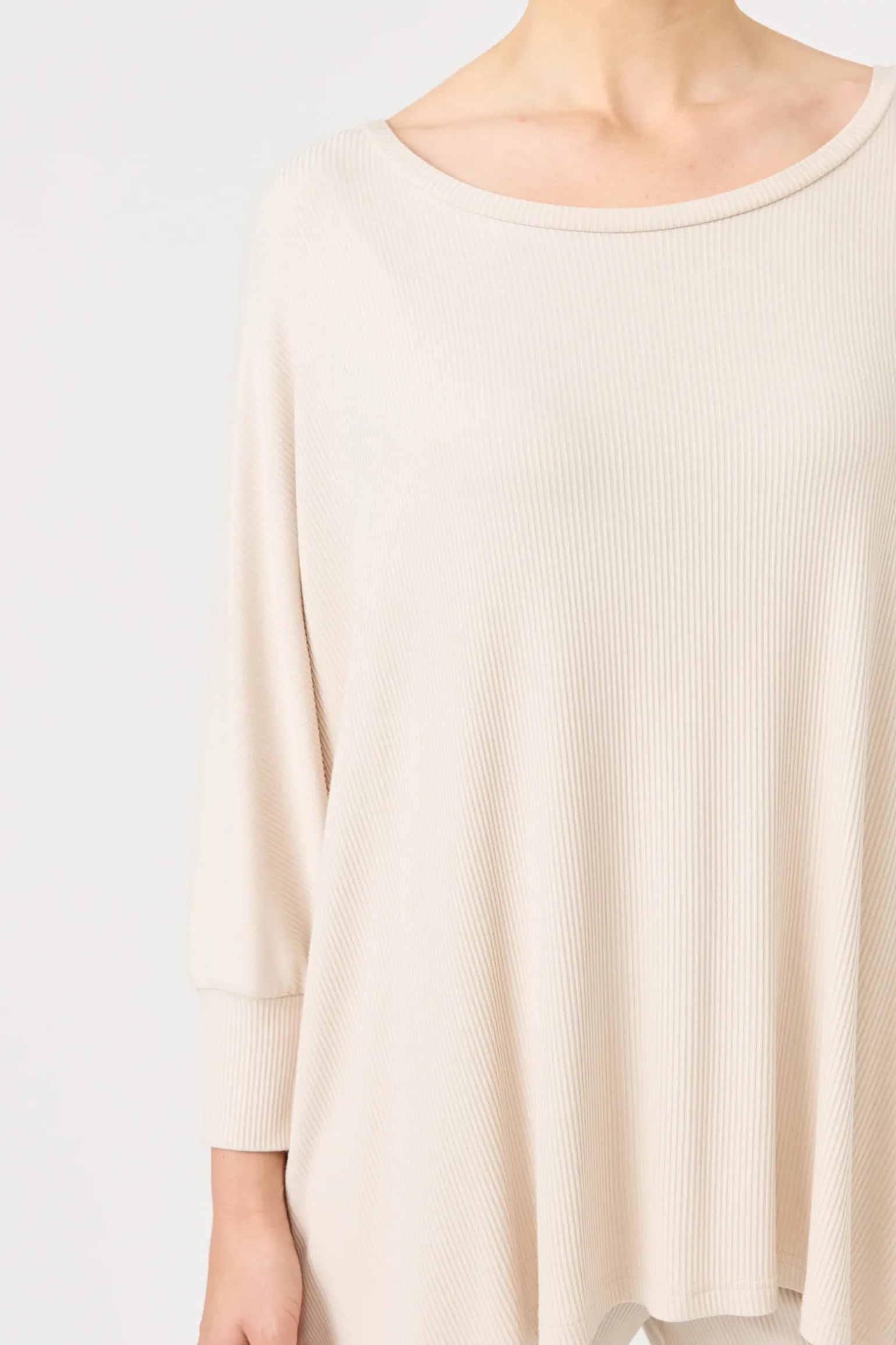 Studio Jersey Top - Tusk