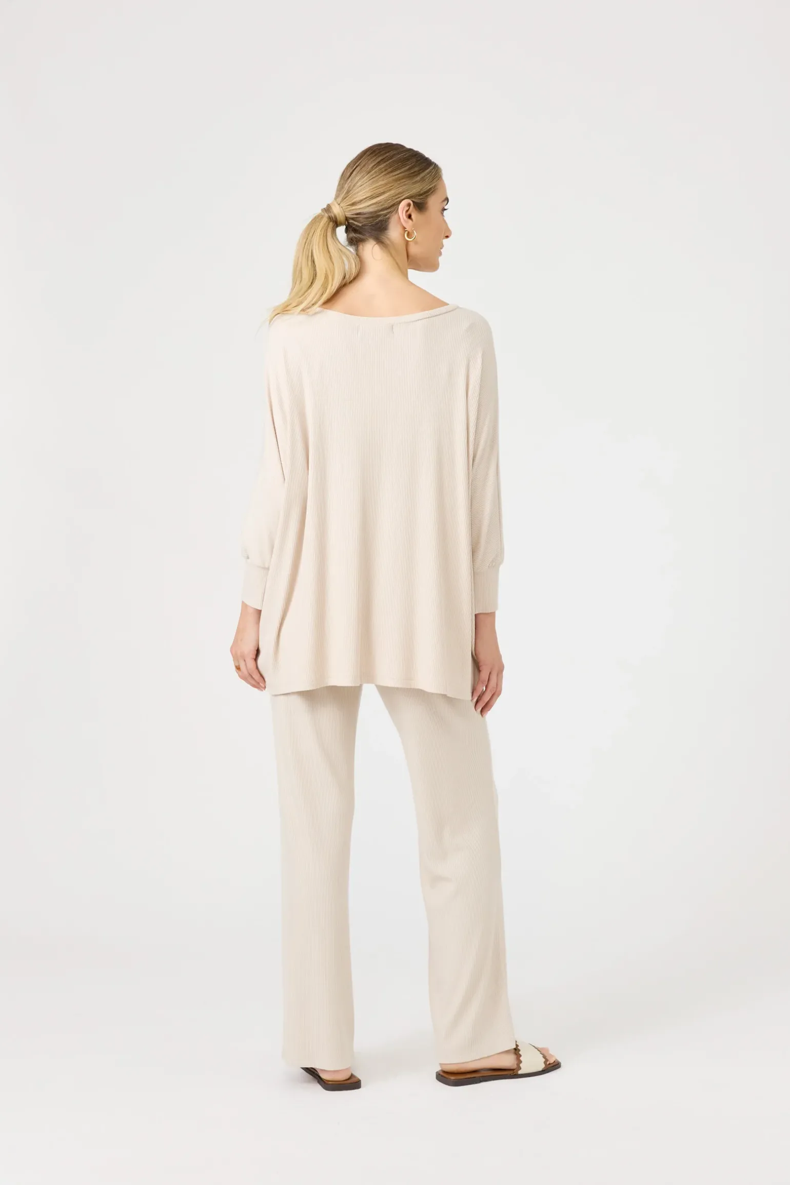Studio Jersey Top - Tusk