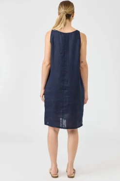 Studio Midi Dress - Navy