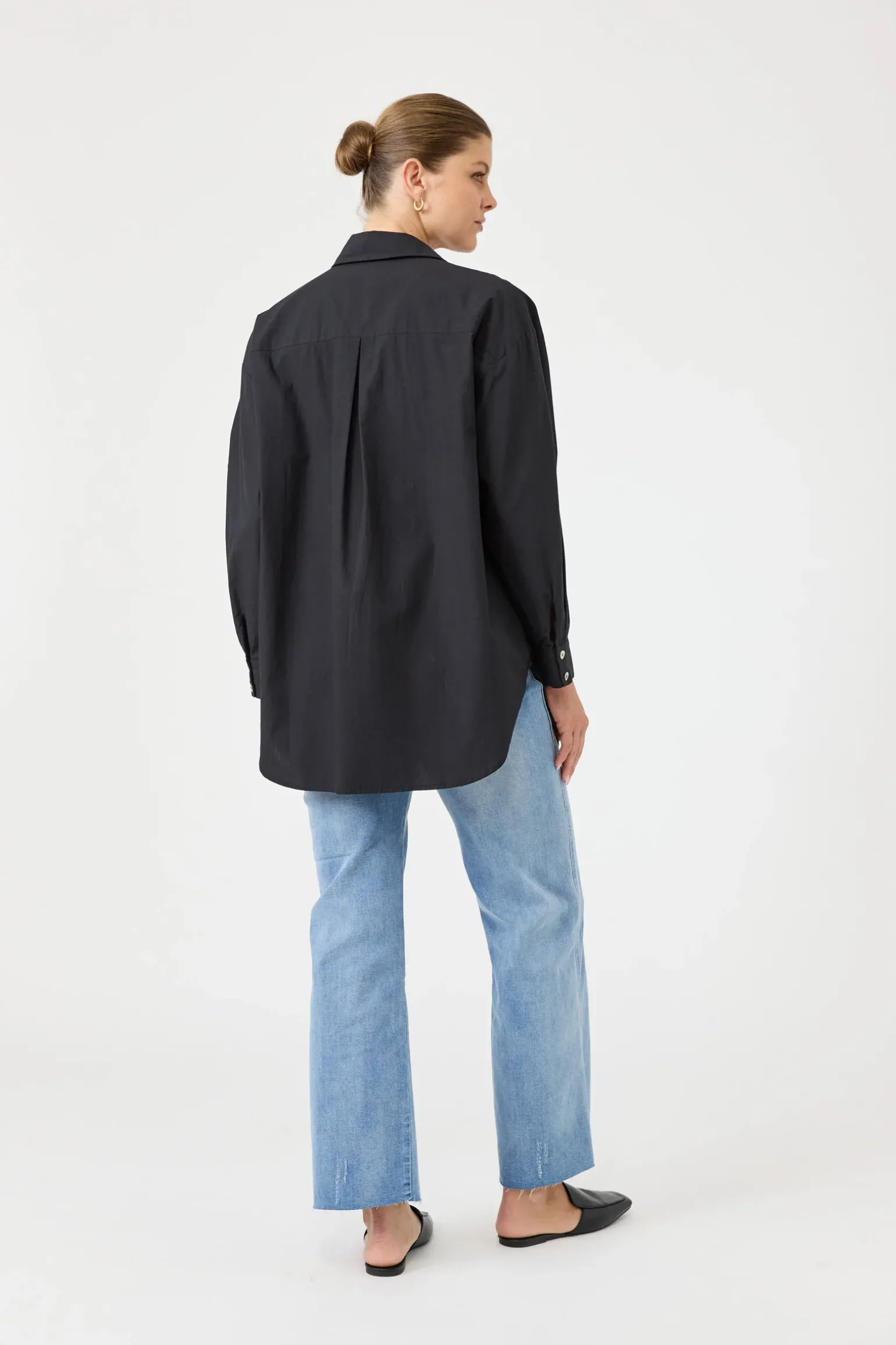 Studio Oversize Shirt - Ebony