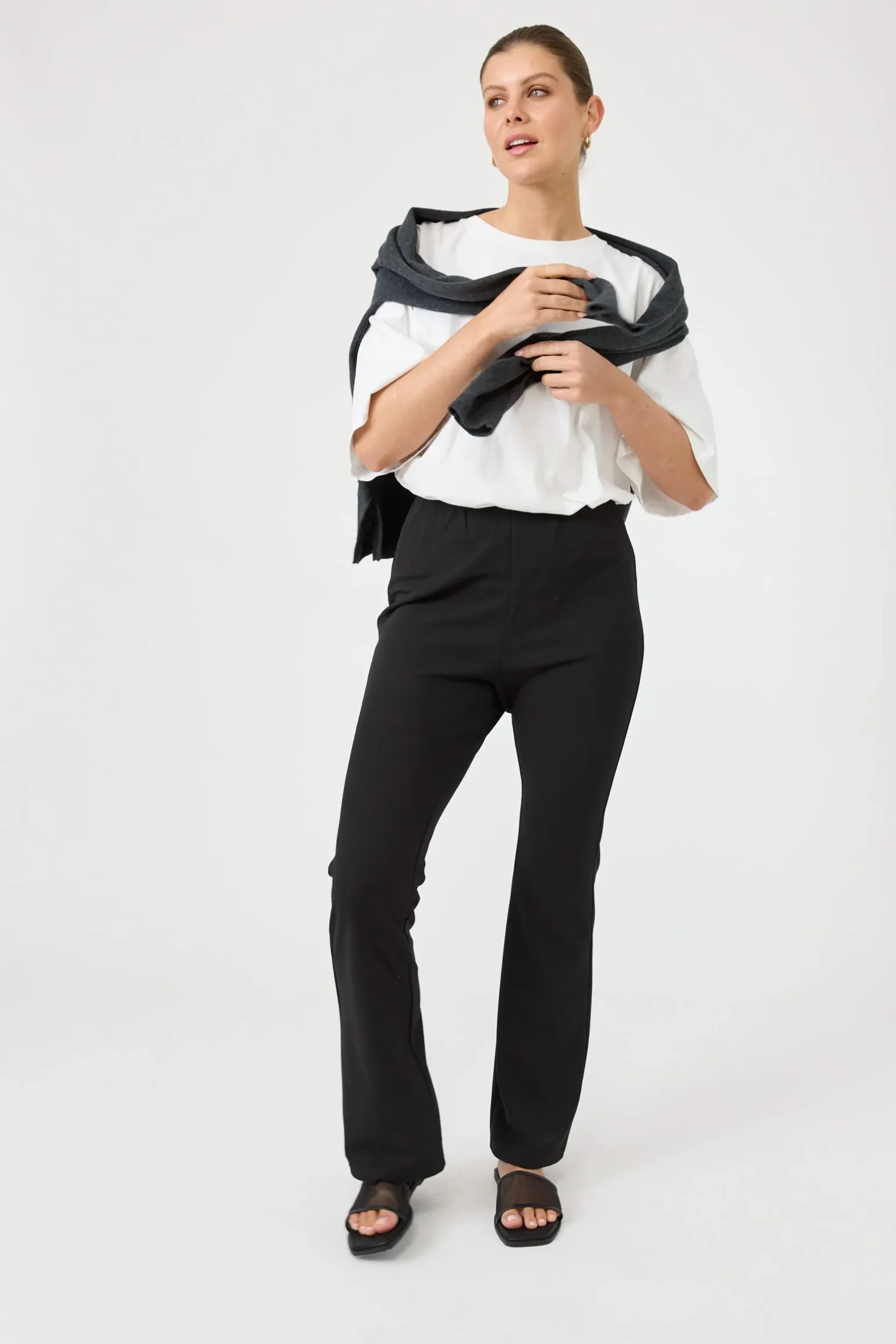 Studio Ponte Pant - Black