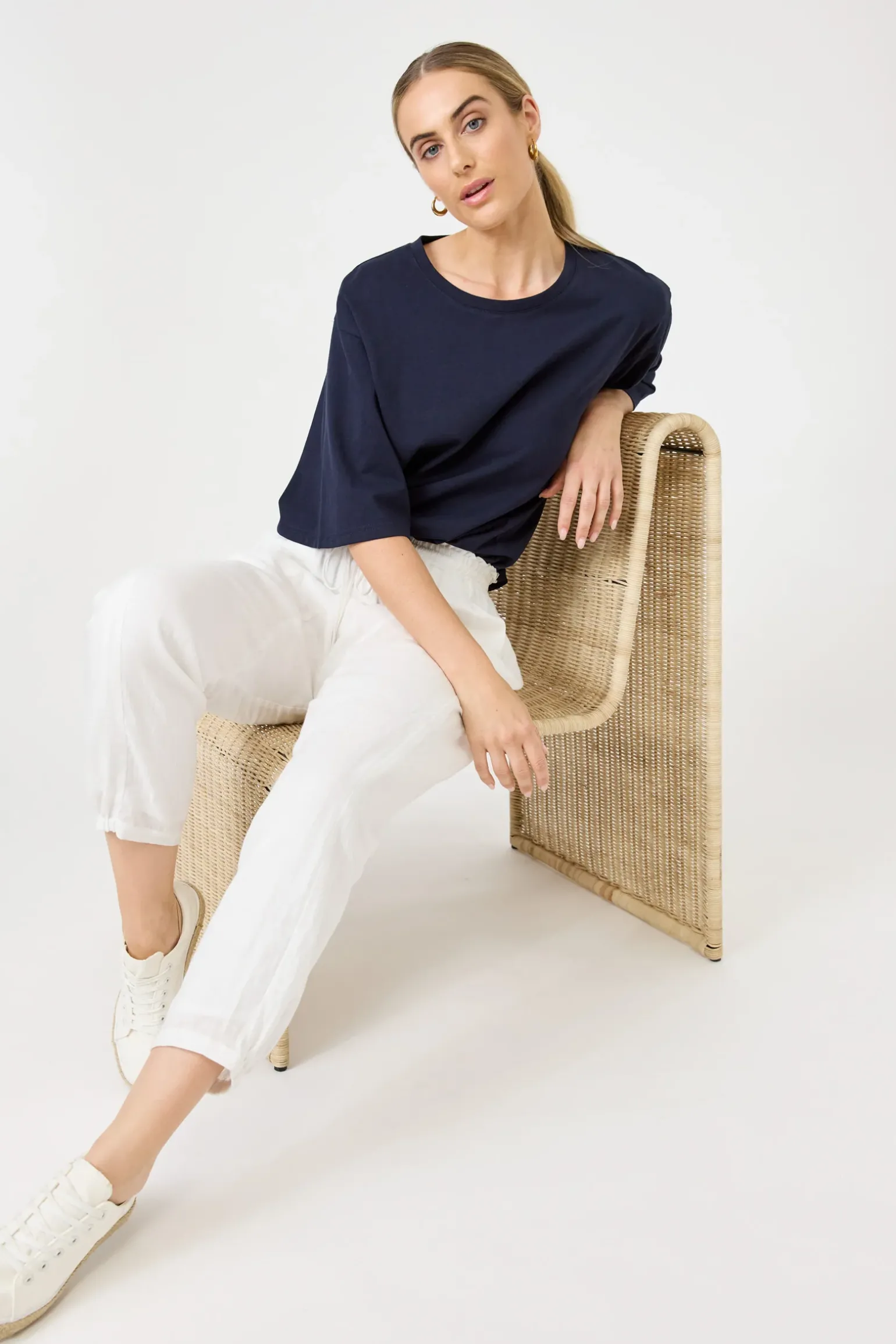 Studio Relaxed Pant - Salt