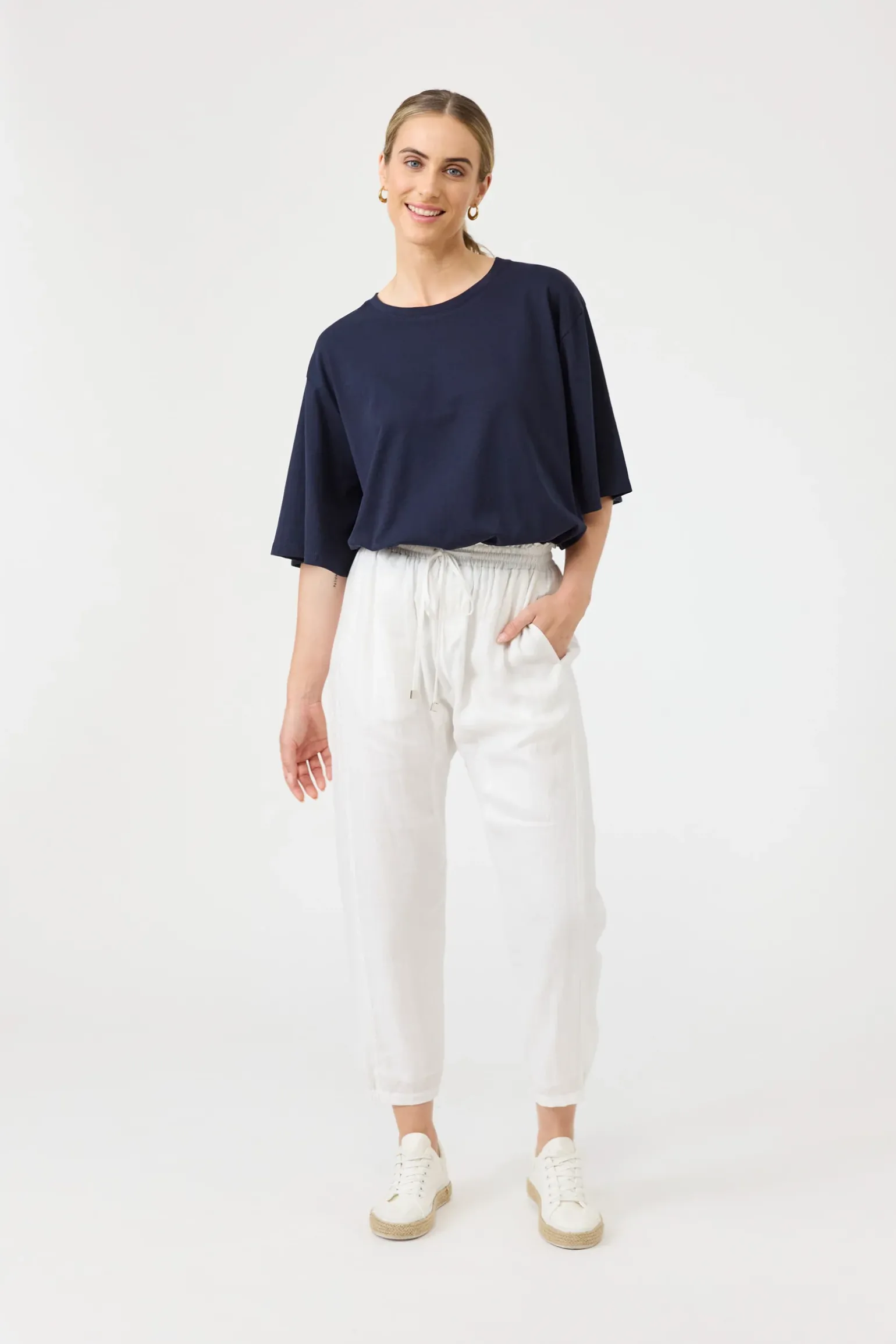 Studio Relaxed Pant - Salt