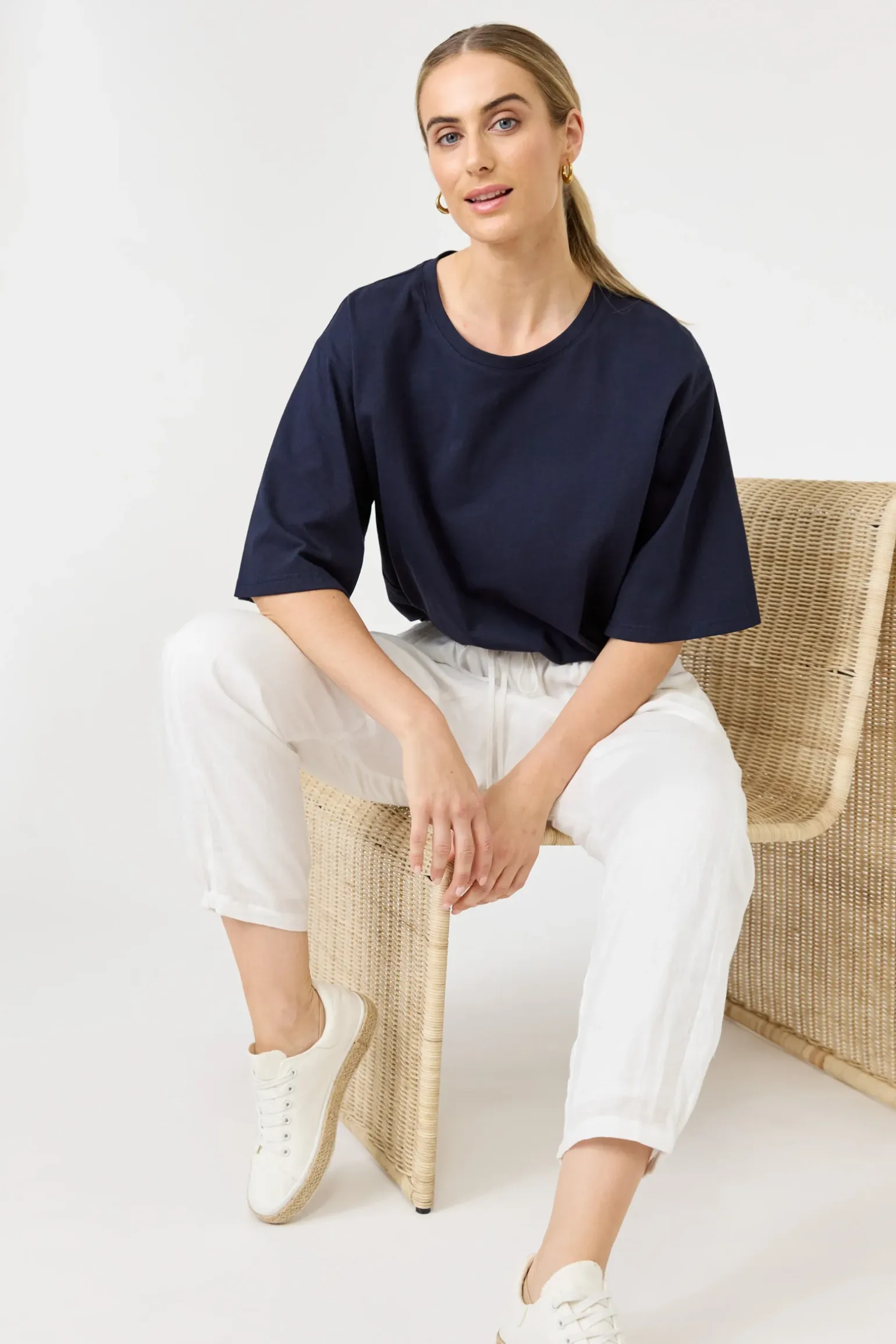Studio Relaxed Pant - Salt