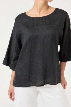 Studio Relaxed Top - Ebony