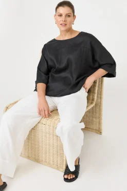 Studio Relaxed Top - Ebony