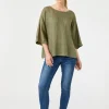 Studio Relaxed Top - Khaki