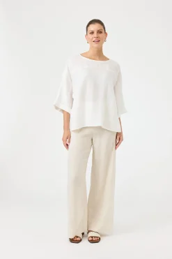 Studio Relaxed Top - Salt
