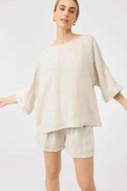 Studio Relaxed Top - Tusk