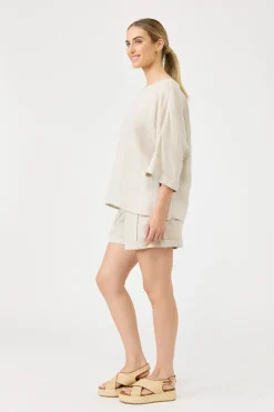 Studio Relaxed Top - Tusk