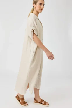Studio Shirt Dress - Tusk
