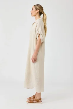 Studio Shirt Dress - Tusk