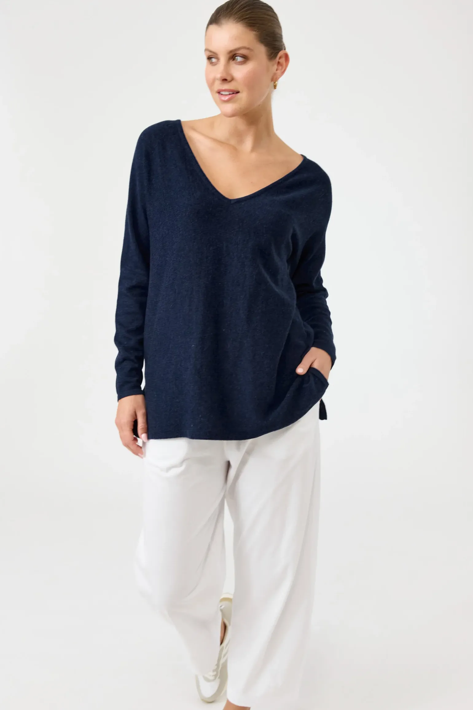 Studio V Knit - Navy