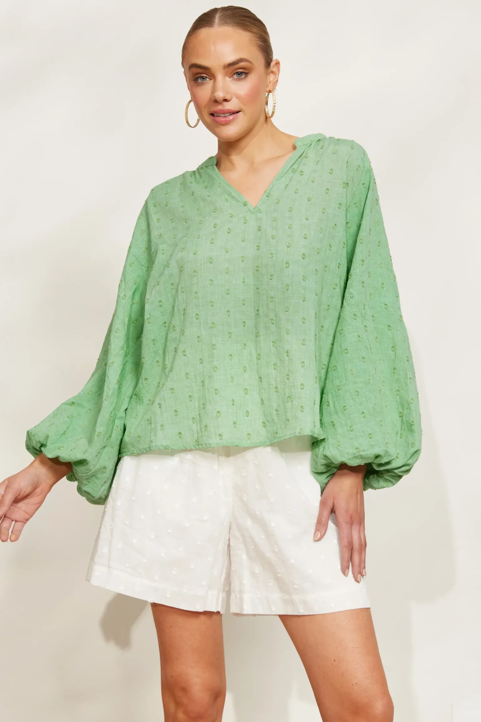 Zephyr Blouse - Jade