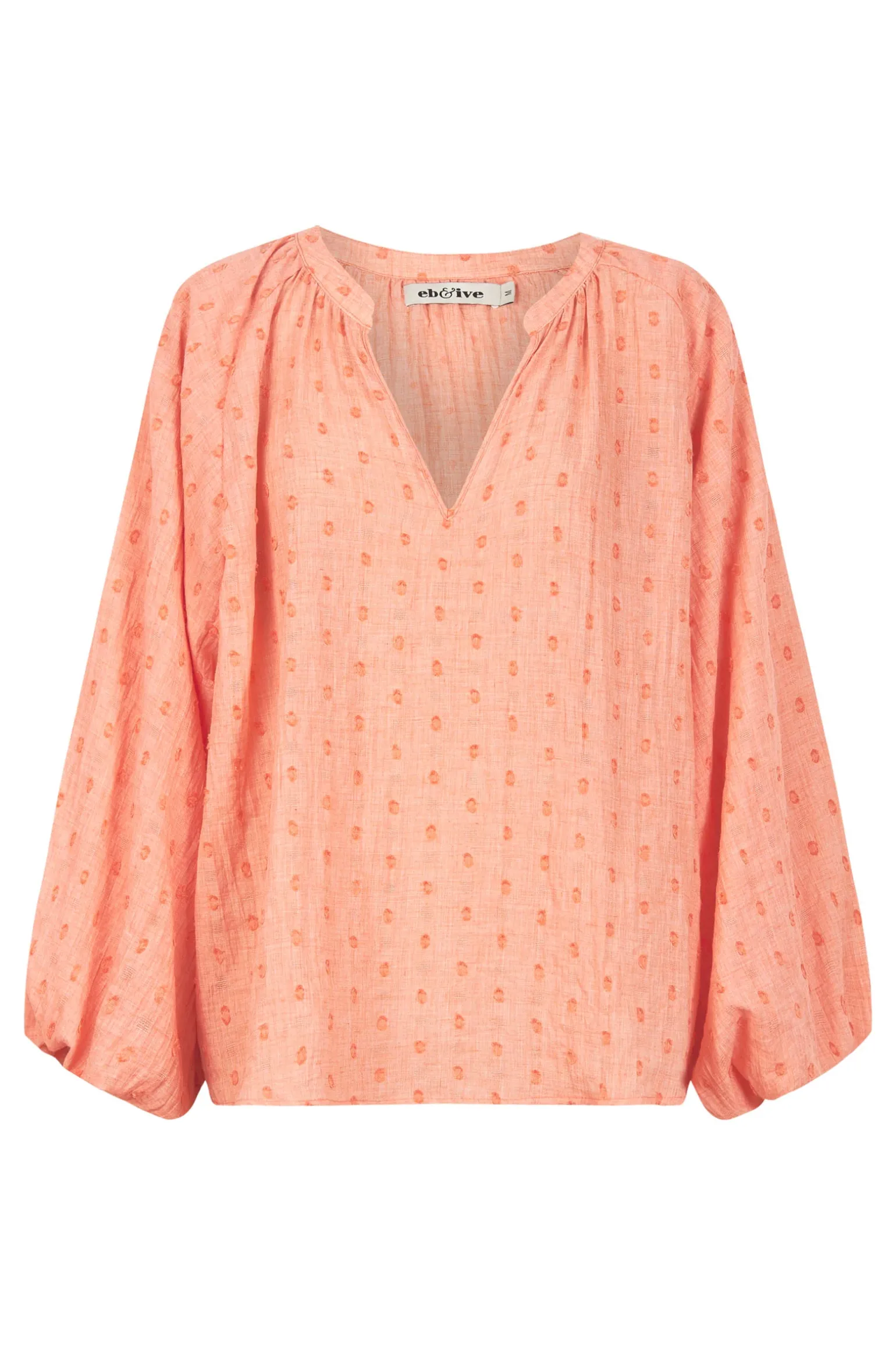 Zephyr Blouse - Papaya