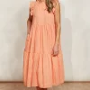Zephyr Dress - Papaya