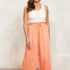 Zephyr Pant - Papaya